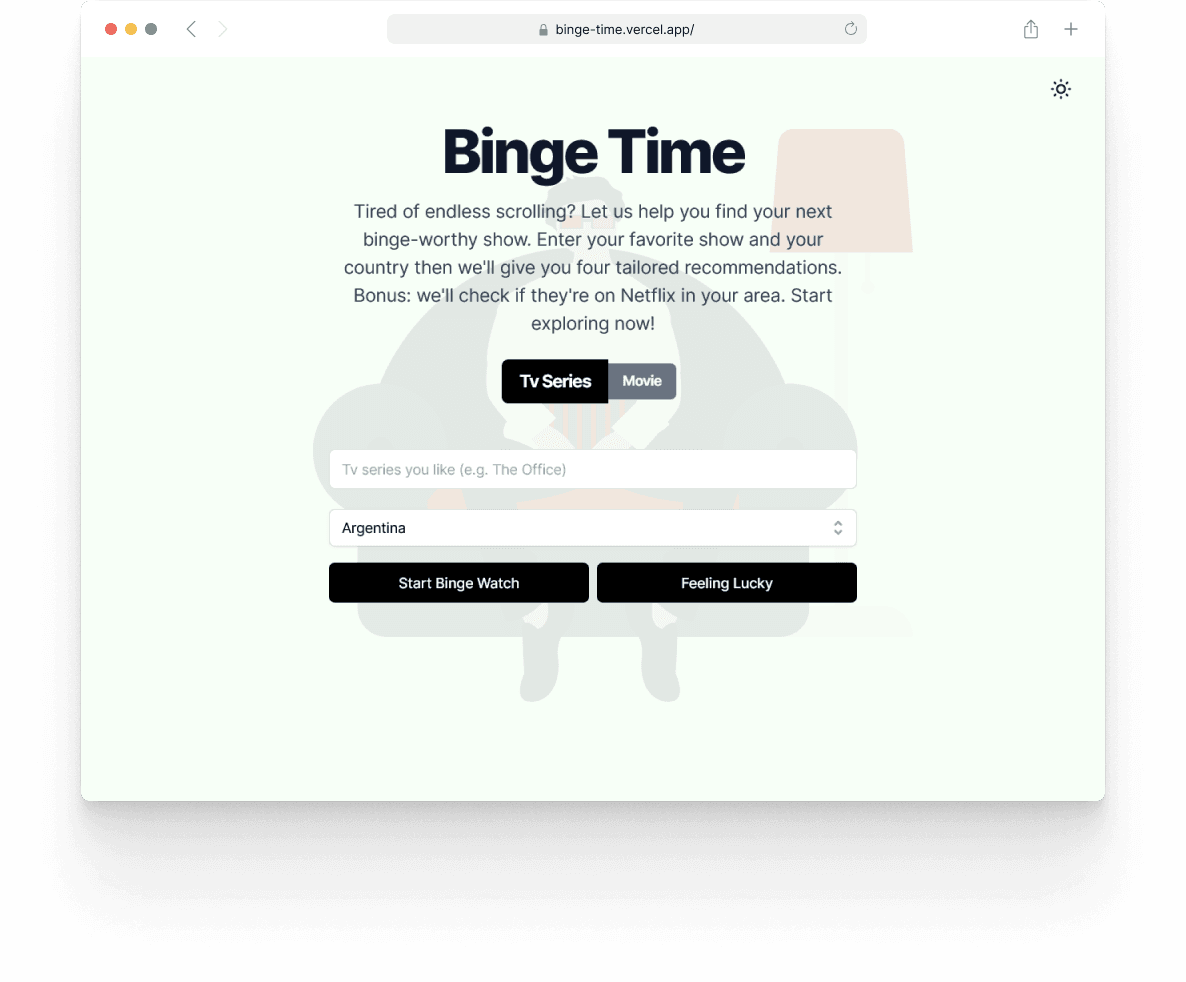 binge